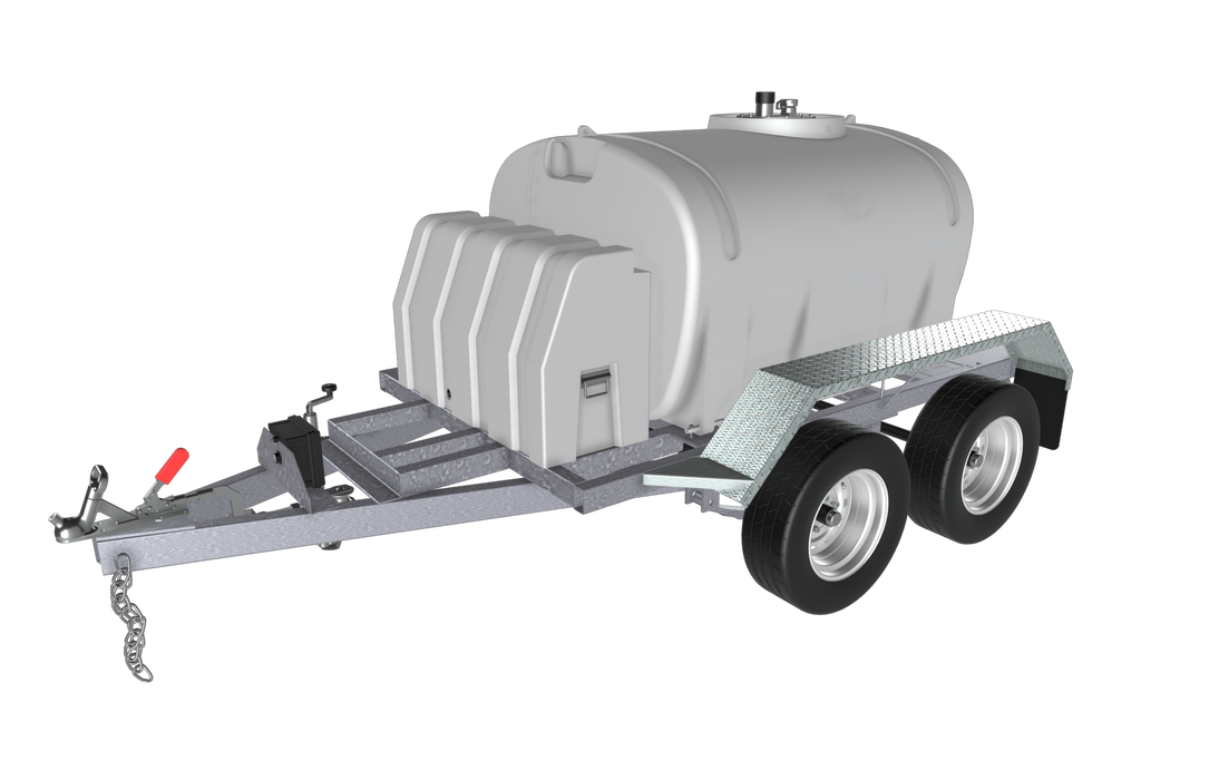 Diesel Transfer Unit with Trailer 1200L