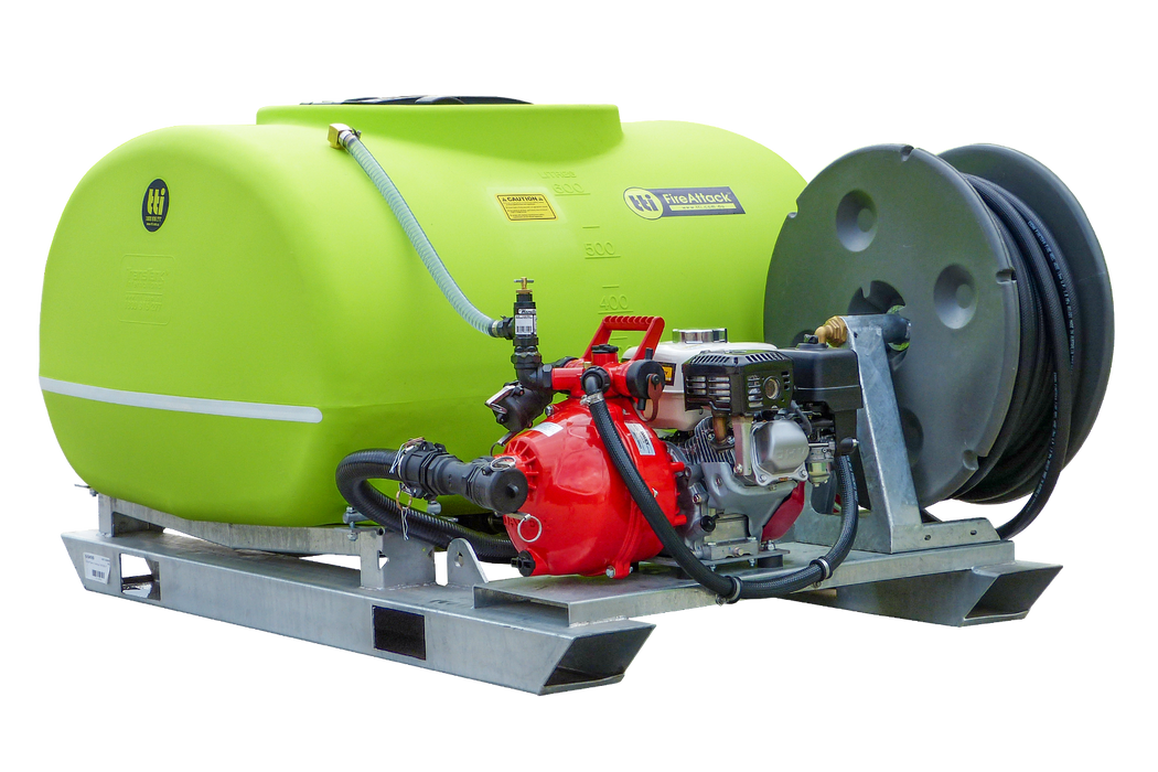 600 litre Fire Attack Deluxe Slip-On Skid Fire Fighting Unit